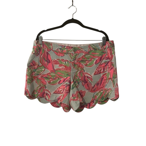 Lilly Pulitzer Women's Multi Color Floral The Buttercup Shorts Size 12